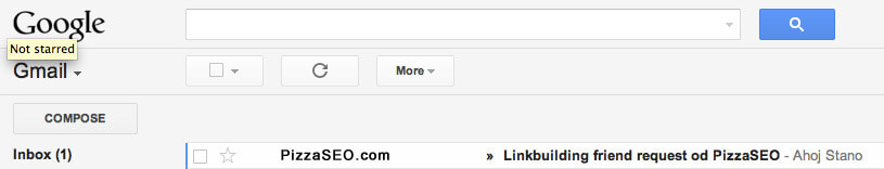 linkbuilding email