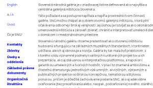 Aktuálny dizajn SNG.sk