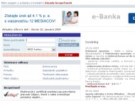 Internet banking Dexia banky