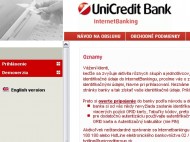 Internet banking UniCredit Bank
