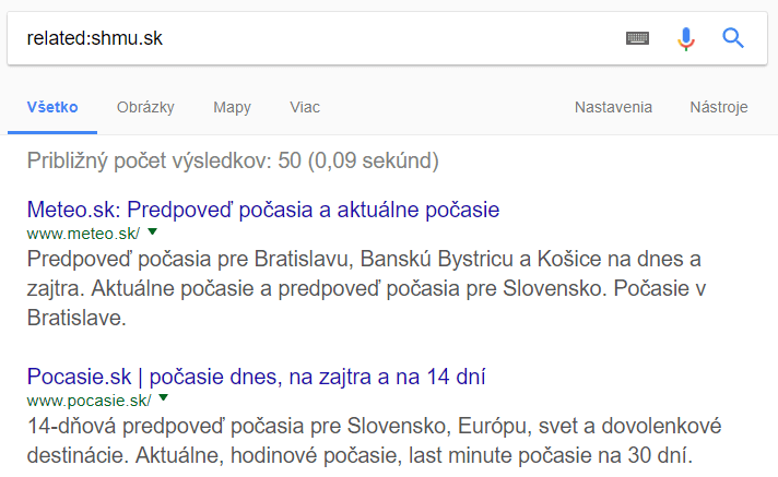 Operátor related: