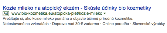 na mieru ukazka reklamy