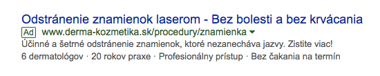 prekonanie negativnych ukazka reklamy