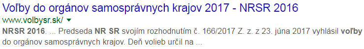Nesprávny webu popis pre vyhľadávače