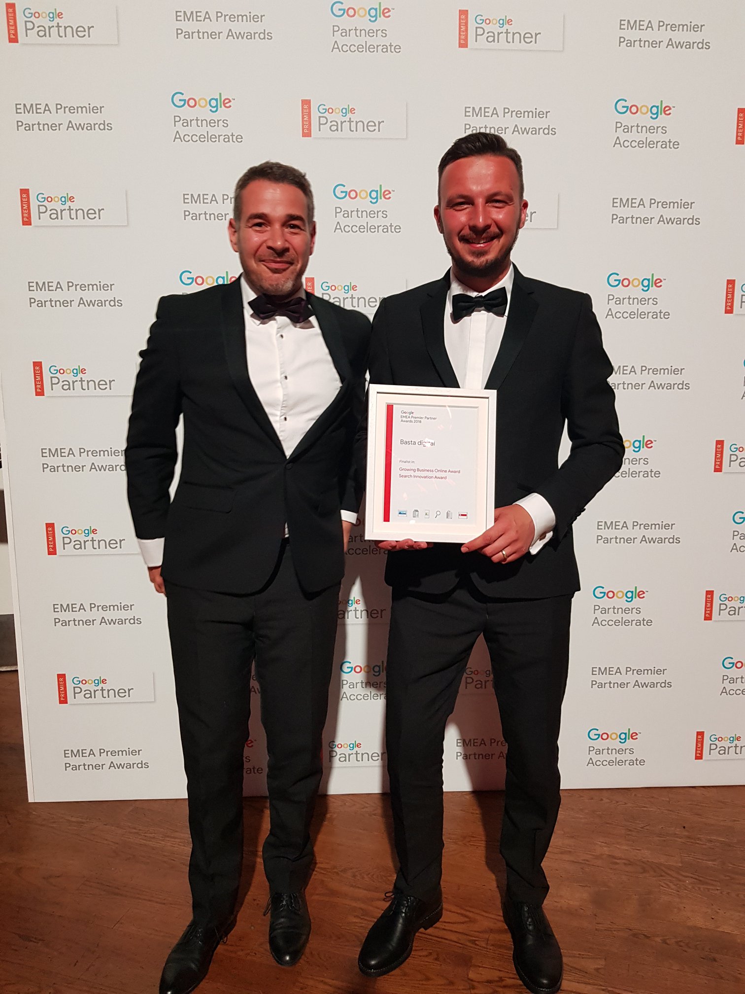 2 shortlisty z Google Premier Partner Awards