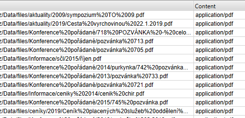 screaming frog PDF