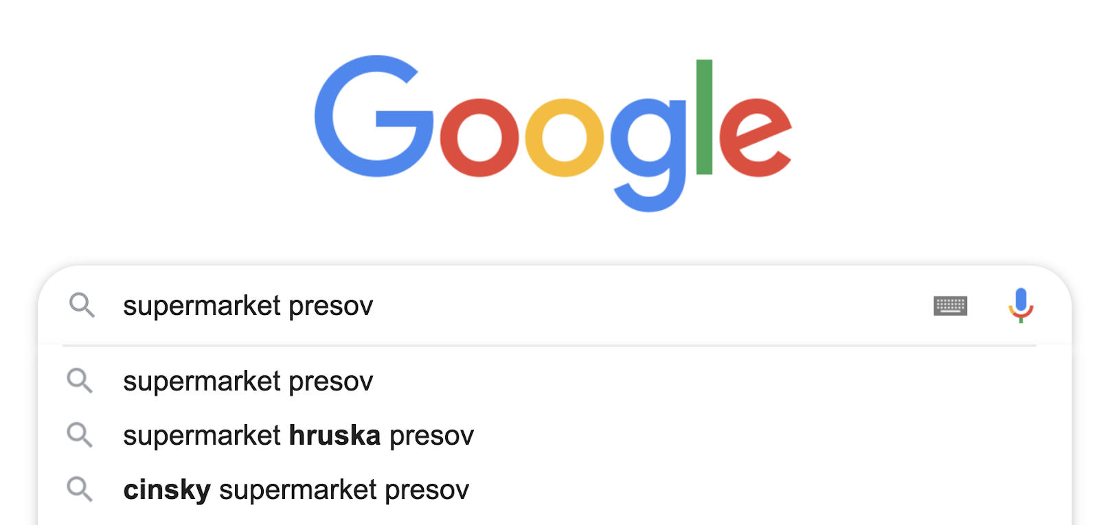 Vyhľadávanie v Google, keď niekto nehľadá konkrétnu značku