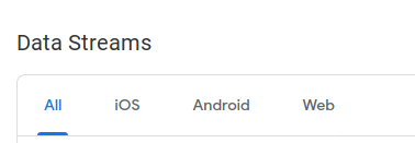 Data streams - Google Analytics 4 report - viacero zdrojov dát